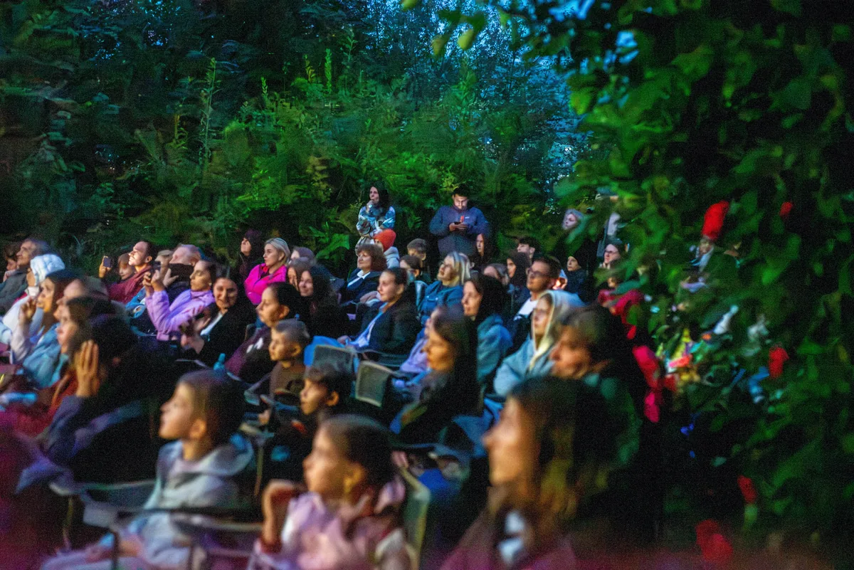 Film la Conac — public la proiecția de seară